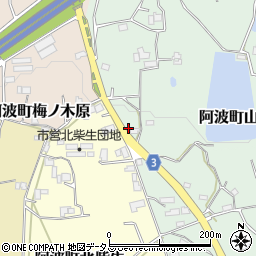 徳島県阿波市阿波町東柴生280周辺の地図