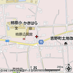 徳島県阿波市吉野町柿原ヒロナカ242周辺の地図