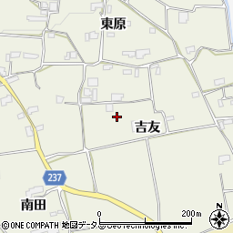 徳島県阿波市市場町切幡（吉友）周辺の地図