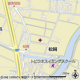 徳島県徳島市川内町（松岡）周辺の地図