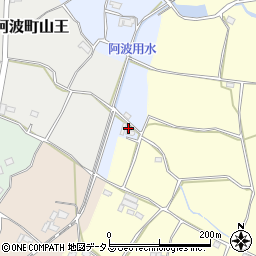 徳島県阿波市阿波町山尻15周辺の地図