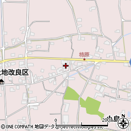 徳島県阿波市吉野町柿原植松72周辺の地図
