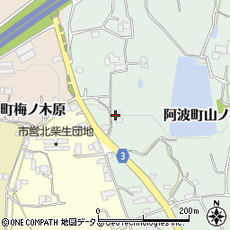 徳島県阿波市阿波町東柴生266周辺の地図