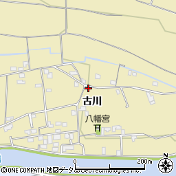 徳島県徳島市国府町東黒田古川45-1周辺の地図
