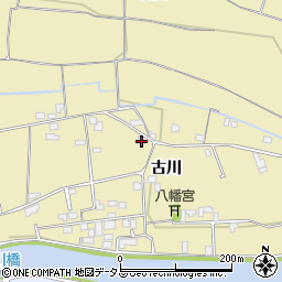 徳島県徳島市国府町東黒田古川91-1周辺の地図