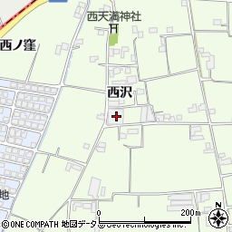 徳島県徳島市国府町芝原西沢26周辺の地図