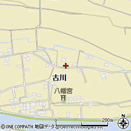 徳島県徳島市国府町東黒田古川73周辺の地図