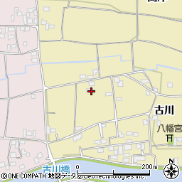 徳島県徳島市国府町東黒田古川155周辺の地図