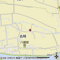 徳島県徳島市国府町東黒田古川71周辺の地図