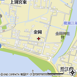 徳島県徳島市川内町金岡56周辺の地図