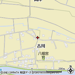 徳島県徳島市国府町東黒田古川76-1周辺の地図