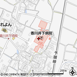 香川県観音寺市大野原町花稲818周辺の地図
