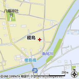 徳島県徳島市国府町東黒田榎島71周辺の地図