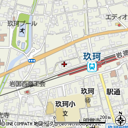山口県岩国市玖珂町556-8周辺の地図