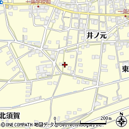 徳島県阿波市吉野町西条井ノ元102周辺の地図