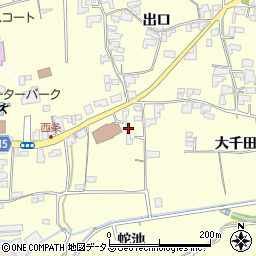 徳島県阿波市吉野町西条大西89周辺の地図