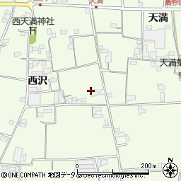 徳島県徳島市国府町芝原西沢57周辺の地図