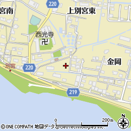 徳島県徳島市川内町金岡周辺の地図