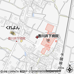 香川県観音寺市大野原町花稲805周辺の地図