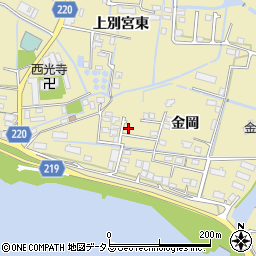徳島県徳島市川内町金岡44周辺の地図