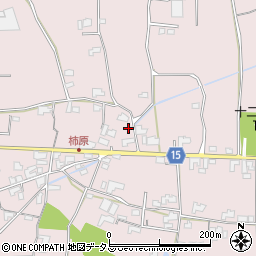 徳島県阿波市吉野町柿原植松84周辺の地図