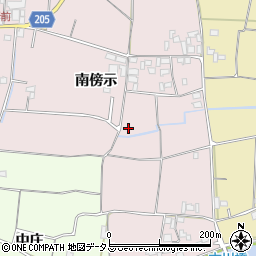 徳島県徳島市国府町西黒田南傍示50周辺の地図