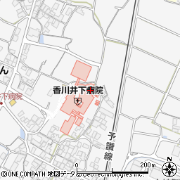 香川県観音寺市大野原町花稲1473周辺の地図