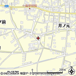 徳島県阿波市吉野町西条井ノ元105周辺の地図