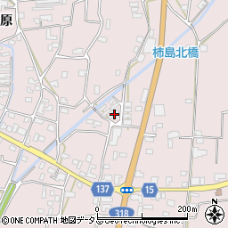 徳島県阿波市吉野町柿原原23周辺の地図