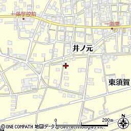 徳島県阿波市吉野町西条井ノ元91周辺の地図