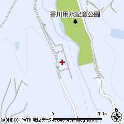 香川県三豊市財田町財田中2110周辺の地図