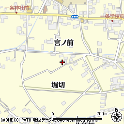徳島県阿波市吉野町西条堀切21-2周辺の地図