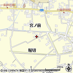 徳島県阿波市吉野町西条堀切22-5周辺の地図