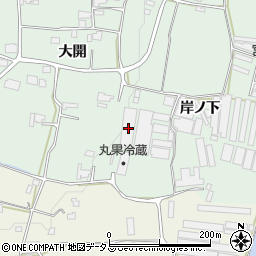 徳島県阿波市市場町上喜来岸ノ下775周辺の地図