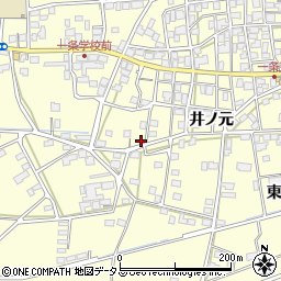 徳島県阿波市吉野町西条井ノ元107周辺の地図
