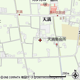 徳島県徳島市国府町芝原天満81周辺の地図