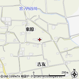 徳島県阿波市市場町切幡東原56周辺の地図