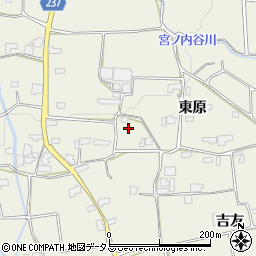 徳島県阿波市市場町切幡東原24周辺の地図
