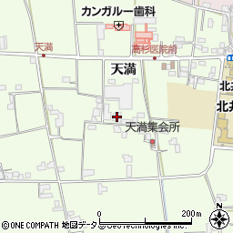 徳島県徳島市国府町芝原天満65-2周辺の地図
