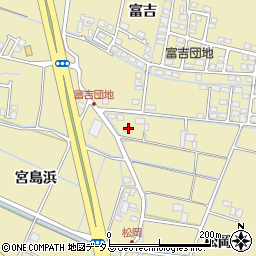 徳島松岡簡易郵便局周辺の地図