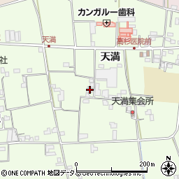 徳島県徳島市国府町芝原天満70周辺の地図