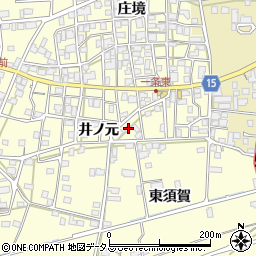 徳島県阿波市吉野町西条井ノ元2周辺の地図