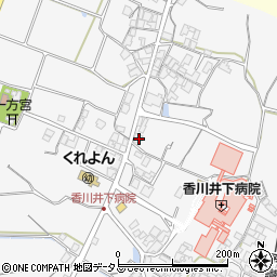 香川県観音寺市大野原町花稲1548周辺の地図
