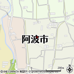 徳島県阿波市阿波町早田15周辺の地図