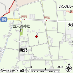 徳島県徳島市国府町芝原西沢86周辺の地図