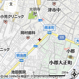 中島印房周辺の地図