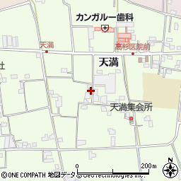 徳島県徳島市国府町芝原天満84-1周辺の地図