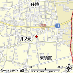 徳島県阿波市吉野町西条井ノ元3周辺の地図