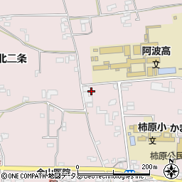 徳島県阿波市吉野町柿原ヒロナカ207周辺の地図