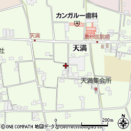 徳島県徳島市国府町芝原天満84-8周辺の地図